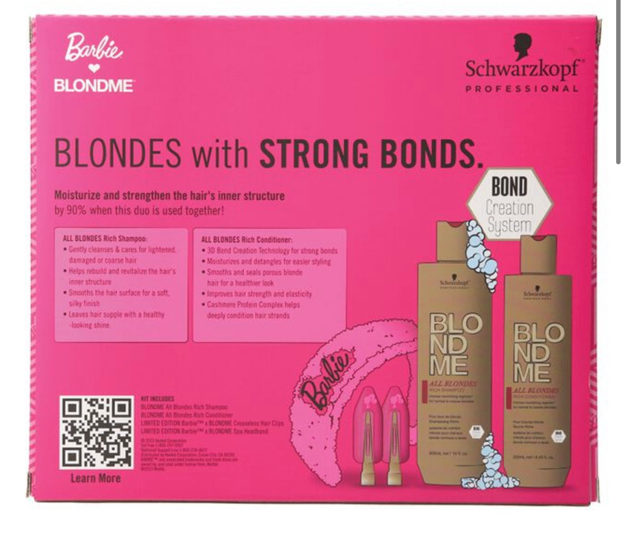 BLONDEME X BARBIE BLONDE SET